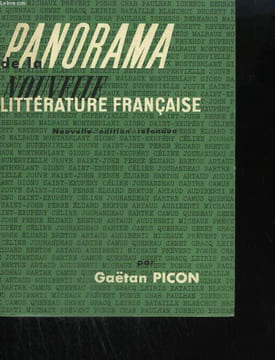 PANORAMA DE LA NOUVELLE LITTERATURE FRANCAISE.. PICON GAETAN.