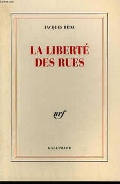 LA LIBERTE DES RUES.. REDA JACQUES.