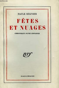 FETES ET NUAGES. CHRONIQUE D'UNE ENFANCE.