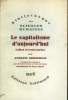 LE CAPITALISME D'AUJOURD'HUI. L'ETAT ET L'ENTREPRISE.. SHONFIELD ANDREW.