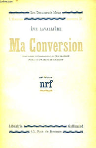 MA CONVERSION. COLLECTION : LES DOCUMENTS BLEUS. PREMIERE SERIE : N° 21