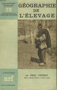 GEOGRAPHIE DE L'ELEVAGE. COLLECTION : GEOGRAPHIE HUMAINE N° 23