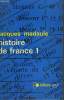 HISTOIRE DE FRANCE TOME 1 . COLLECTION : IDEES N° 92. MADAULE JACQUES.