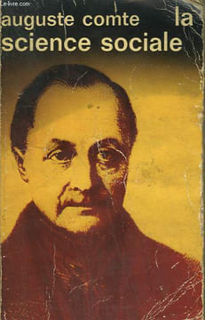 LA SCIENCE SOCIALE. COLLECTION : IDEES N° 261. COMTE AUGUSTE.