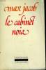 LE CABINET NOIR. LETTRES AVEC COMMENTAIRES.COLLECTION : L'IMAGINAIRE N° 5. JACOB MAX.