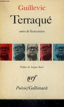 TERRAQUE SUIVI DE EXECUTOIRE. COLLECTION : POESIE.. GUILLEVIC.