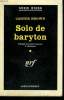 SOLO DE BARYTON. ( LAST NOTE FOR A LOVELY ). COLLECTION : SERIE NOIRE N° 630. BROWN CARTER.