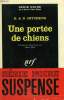 UNE PORTEE DE CHIENS. COLLECTION : SERIE NOIRE N° 971. HITCHENS D. ET B.