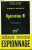 OPERATION N. COLLECTION : SERIE NOIRE N° 1088. DANIELS NORMAN.
