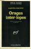 ORAGES INTER-LOPES. COLLECTION : SERIE NOIRE N° 1215. BROWN CARTER.