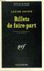 BILLETS DE FAIRE PART. COLLECTION : SERIE NOIRE N° 1299. BROWN CARTER.