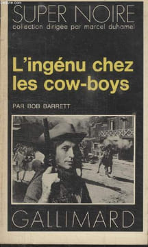 COLLECTION SUPER NOIRE N° 90. LINGENU CHEZ LES COW BOYS.. BOB BARRETT.