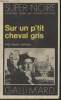 COLLECTION SUPER NOIRE N° 134. SUR UN PTIT CHEVAL GRIS.. FRANK PARRISH.