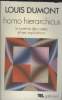 COLLECTION TEL N&deg; 39. HOMO HIERARCHICUS.. LOUIS DUMONT.