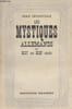 LES MYSTIQUES ALLEMANDS DU XIII AU XIX SIECLE.. CHUZEVILLE JEAN.