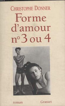 FORME D'AMOUR N°3 OU N°4.. DONNER CHRISTOPHE.