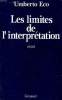 LES LIMITES DE L INTERPRETATION.. ECO UMBERTO.