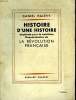 HISTOIRE D UNE HISTOIRE ESQUISSEE POUR LE TROISIEME CINQUANTENAIRE DE LA REVOLUTION FRANCAISE.. HALEVY DANIEL.