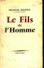 LE FILS DE L HOMME.. MAURIAC FRANCOIS.