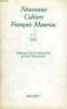 NOUVEAUX CAHIERS FRANCOIS MAURIAC. N°1.. MAURIAC FRANCOIS.