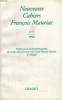 NOUVEAUX CAHIERS FRANCOIS MAURIAC. N°4.. MAURIAC FRANCOIS.
