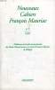 NOUVEAUX CAHIERS FRANCOIS MAURIAC. N°5.. MAURIAC FRANCOIS.