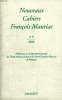 NOUVEAUX CAHIERS FRANCOIS MAURIAC. N°8.. MAURIAC FRANCOIS.
