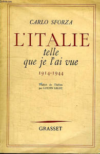 L ITALIE TELLE QUE JE L AI VUE. 1914-1944.