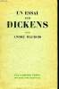 UN ESSAI SUR DICKENS.. MAUROIS ANDRE.