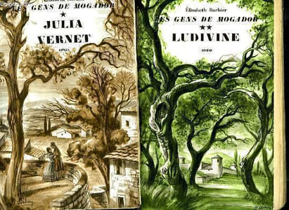 4 TOMES. JULIA VERNET TOME 1, LUDIVINE TOME 2 , DOMINIQUE VERNET TOME 3 PREMIERE PARTIE ET TOME 3 SECONDE PARTIE.