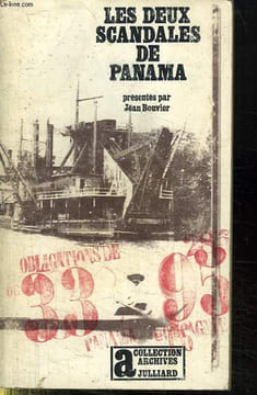 LES DEUX SCANDALES DE PANAMA.. BOUVIER JEAN.
