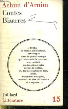 CONTES BIZARRES.. ARNIM ACHIM D.
