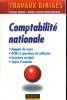 COMPTABILITE NATIONALE. EXEMPLAIRE DE TRAVAIL.. BRANA SOPHIE. BERGOUIGNAN MARIE CLAUDE.