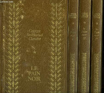 4 TOMES.LE PAIN NOIR TOME 1. LA FABRIQUE DU ROI TOME 2. LES DRAPEAUX DE LA VILLE TOME 3. LA DERNIERE SAISON TOME 4.