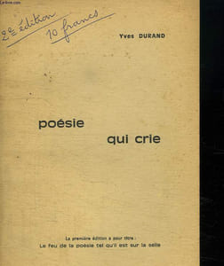 POESIE QUI CRIE.