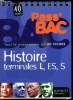 PASS BAC. HISTOIRE. TERMINALES L, ES, S.. VARENNE GUY.