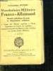 VOCABULAIRE MILITAIRE FRANCO ALLEMAND. RECEUIL METHODIQUE DE MOTS ET D EXPRESSIONS MILITAIRES.. RUPIED COMMANDANT.