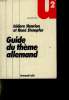 GUIDE DU THEME ALLEMAND.. HENRION ISIDORE ET STEMPFER RENE.