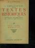 L EXPLICATION DES TEXTES HISTORIQUES. METHODE D EXPLICATION ET DE CHOIX DE TEXTES. HISTOIRE MODERNE. ENSEIGNEMENT SUPERIEUR. CLASSES DE PREMIERE ...