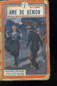 AME DE DEMON. COLLECTION LE LIVRE NATIONAL.. MARIO MARC.