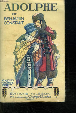 ADOLPHE. LE CAHIER ROUGE.. CONSTANT BENJAMIN.