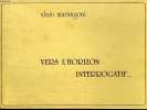 VERS L HORIZON INTERROGATIF.... MARANGONI ALAIN.