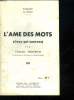 L AME DES MOTS. CEUX QUI SAUVENT.. HERTRICH CHARLES.