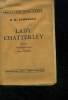 LADY CHATTERLEY.. LAWRENCE DH.