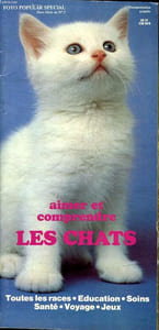 FOTO POPULAR SPECIAL HORS SERIE N° 3. AIMER ET COMPRENDRE LES CHATS. TOUTES LES RACES. EDUCATION. SOINS. SANTE. VOYAGE. JEUX. TEXTE EN FRANCAIS.