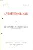ANESTHESIOLOGUE NUMERO SPECIAL NOVEMBRE 1962. LE CONGRES DE MONTPELLIER DU 12 AU 15 JUILLET 1962.. COLLECTIF.
