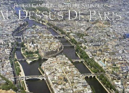 AU DESSUS DE PARIS. UN ALBUM DE VUES AERIENNES INEDITES DE PARIS.