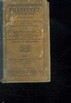 FRANCINET. LIVRE DE LECTURE COURANTE.COURS MOYEN ET SUPERIEUR.. BRUNO G.