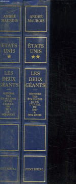 2 TOMES. ETATS UNIS. LES DEUX GEANTS. HISTOIRE DES ETATS UNIS ET DE L URSS DE 1917 A NOS JOURS.. MAUROIS ANDRE.