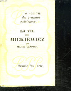 LA VIE DE MICKIEWICZ.